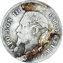 Moneta, Francia, Napoleon III, Napoléon III, 20 Centimes, 1860, Paris, B+