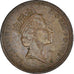 Coin, Great Britain, Elizabeth II, Penny, 1986, British Royal Mint, EF(40-45)