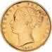 Coin, Great Britain, Victoria, Sovereign, 1871, EF(40-45), Gold, KM:736.2