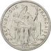 FRENCH POLYNESIA, 2 Francs, 2003, Paris, KM #10, MS(63), Aluminum, 27, Lecompte.