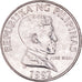 Coin, Philippines, Piso, 1992, MS(63), Stainless Steel, KM:243.2