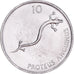 Moneda, Eslovenia, 10 Stotinov, 1992, SC+, Aluminio, KM:7