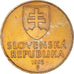 Coin, Slovakia, 10 Koruna, 1995, MS(64), Aluminum-Bronze, KM:11