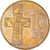 Moneda, Eslovaquia, 10 Koruna, 1995, SC+, Aluminio - bronce, KM:11
