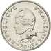 FRENCH POLYNESIA, 10 Francs, 2003, Paris, KM #8, MS(63), Nickel, 24, Lecompte...