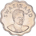 Munten, Swaziland, King Msawati III, 5 Cents, 2002, British Royal Mint, UNC