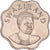 Moneta, Suazi, King Msawati III, 10 Cents, 2002, British Royal Mint, MS(64)
