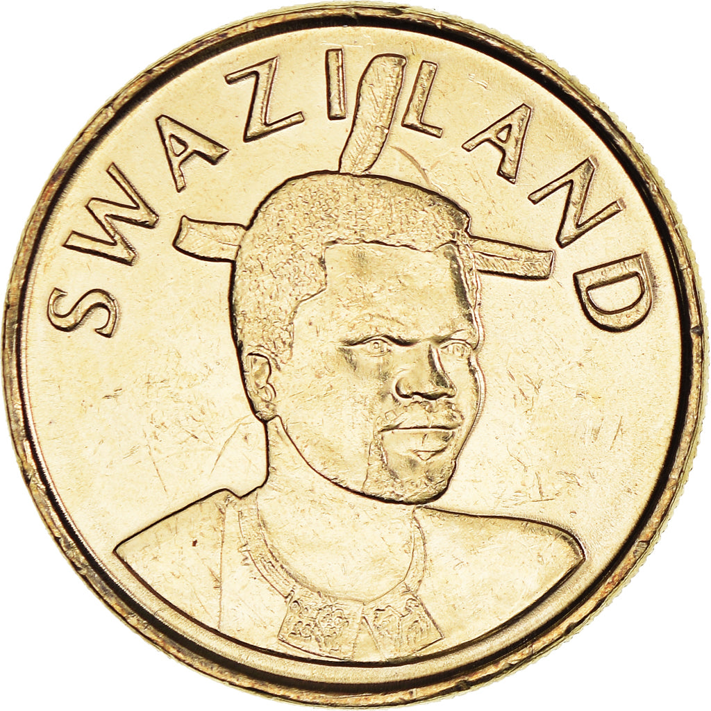 Coin, Swaziland, King Msawati III, Lilangeni, 2003, British Royal Mint, MS(64)