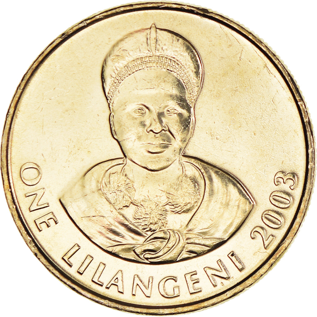 Coin, Swaziland, King Msawati III, Lilangeni, 2003, British Royal Mint, MS(64)