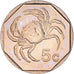Coin, Malta, 5 Cents, 2005, British Royal Mint, MS(63), Copper-nickel, KM:95