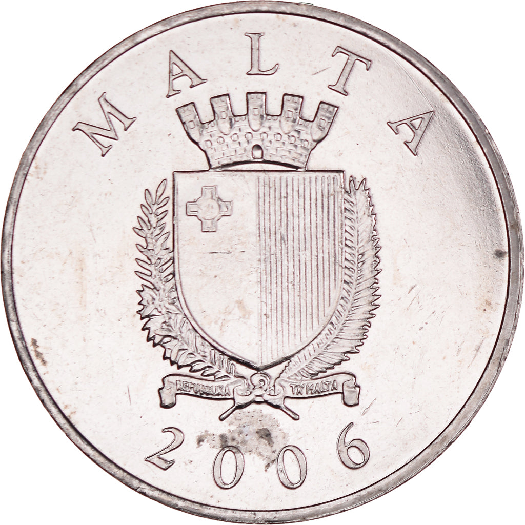 Moneta, Malta, Lira, 2006, SPL, Nichel, KM:99