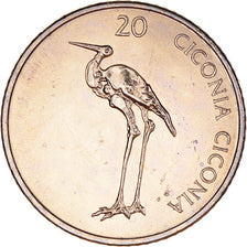 Moneta, Slovenia, 20 Tolarjev, 2003, SPL, Rame-nichel