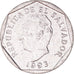 Coin, El Salvador, 10 Centavos, 1993, MS(64), Nickel Clad Steel, KM:155a