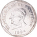 Moneta, El Salvador, 25 Centavos, 1994, MS(63), Nikiel powlekany stalą, KM:157b
