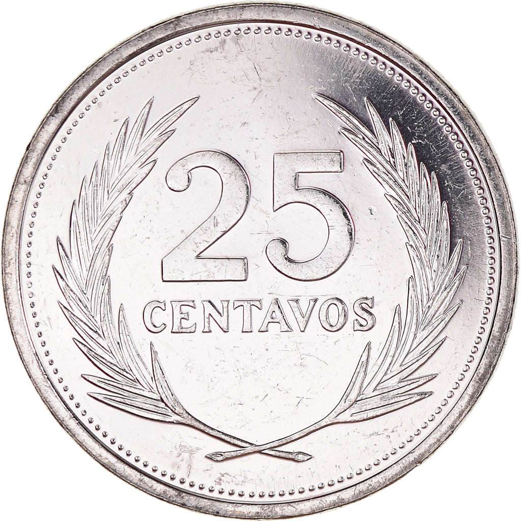 Monnaie, Salvador, 25 Centavos, 1994, SPL, Nickel Clad Steel, KM:157b
