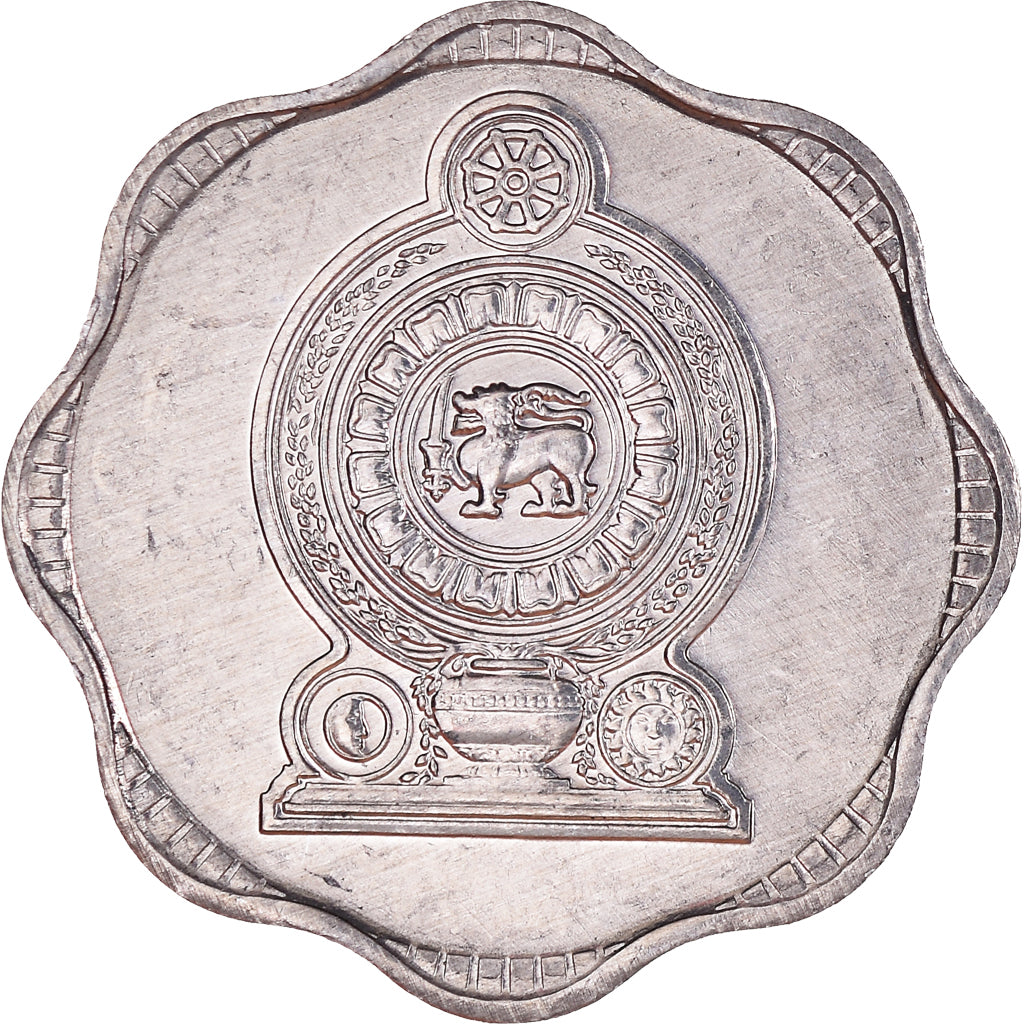Moneda, Sri Lanka, 10 Cents, 1991, SC, Aluminio, KM:140a