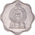 Münze, Sri Lanka, 10 Cents, 1991, UNZ, Aluminium, KM:140a