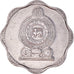 Coin, Sri Lanka, 10 Cents, 1991, MS(63), Aluminum, KM:140a