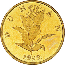 Coin, Croatia, 10 Lipa, 1999, MS(63), Brass plated steel, KM:6