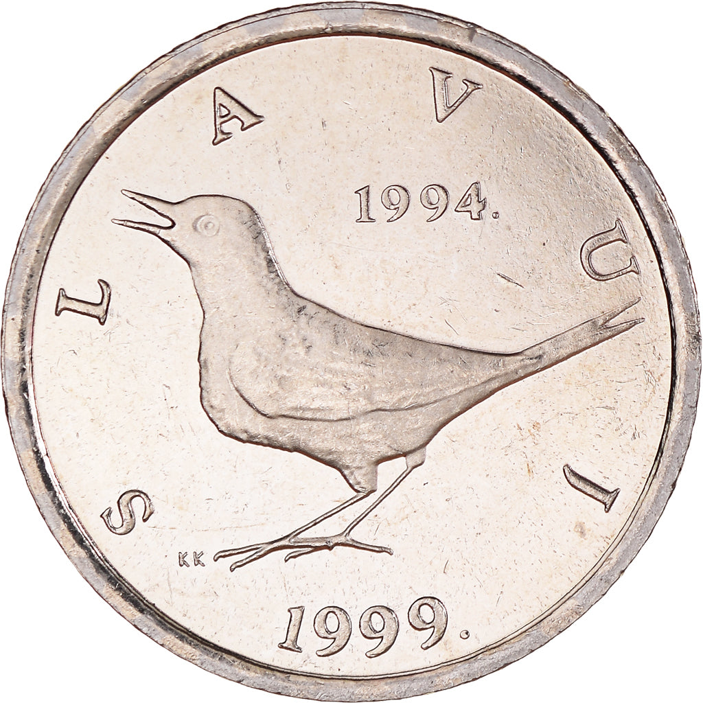 Coin, Croatia, Kuna, 1999, MS(63), Nickel-brass