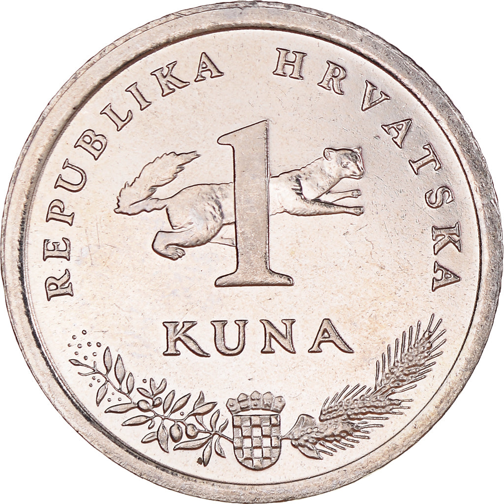 Coin, Croatia, Kuna, 1999, MS(63), Nickel-brass
