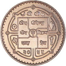 Coin, Nepal, SHAH DYNASTY, Birendra Bir Bikram, 10 Rupee, 1997, MS(64)