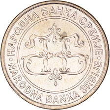 Coin, Serbia, 20 Dinara, 2003, MS(63), Copper-Nickel-Zinc, KM:38