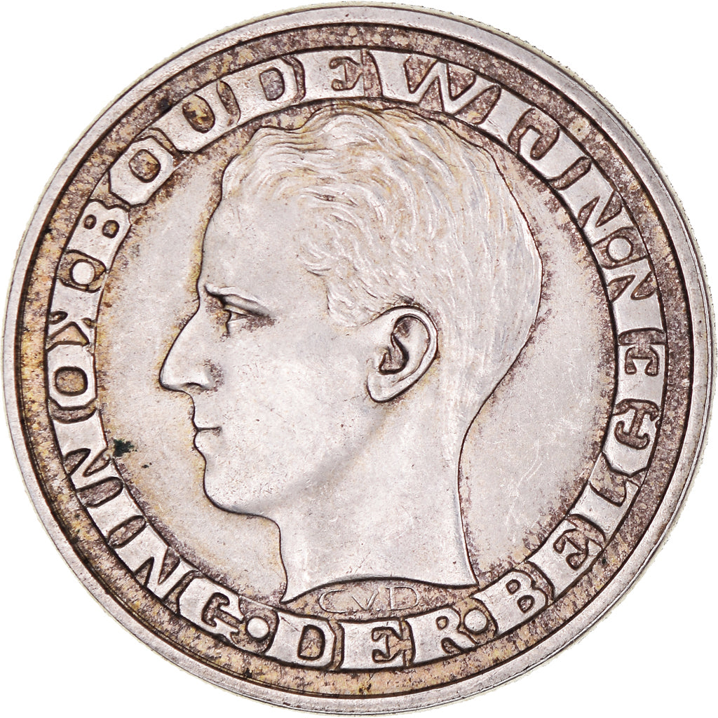 Coin, Belgium, 50 Francs, 50 Frank, 1958, Brussels, AU(55-58), Silver, KM:151.1