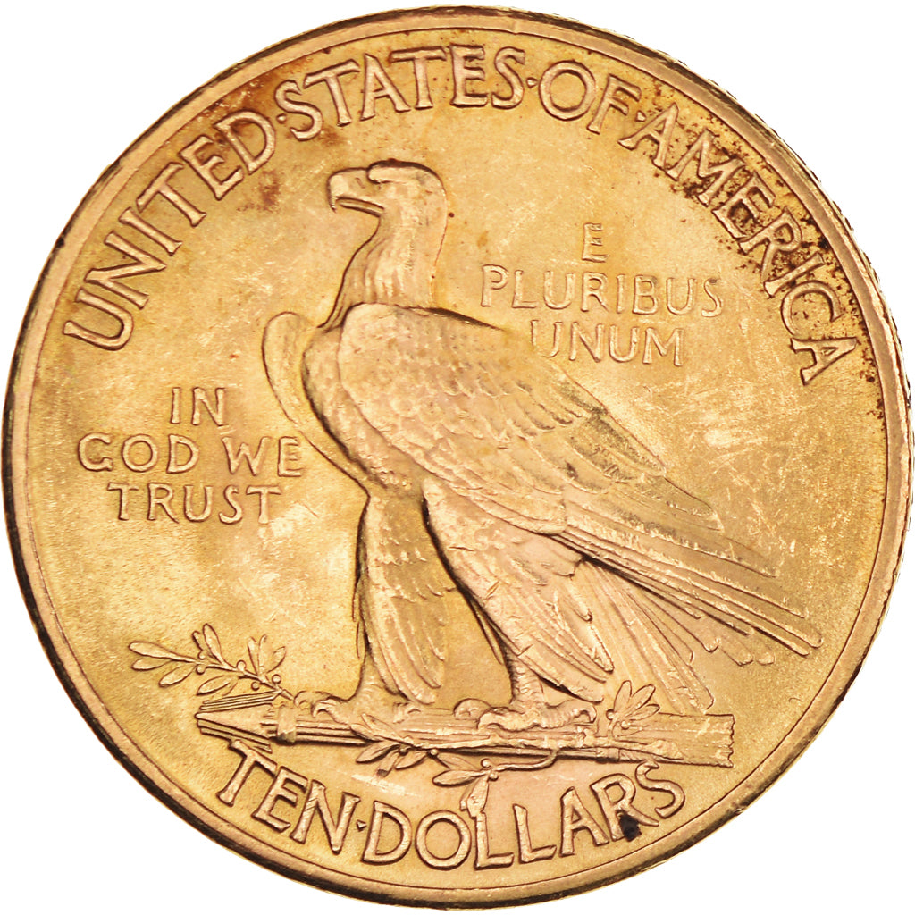 Coin, United States, Indian Head, $10, Eagle, 1932, U.S. Mint, Philadelphia