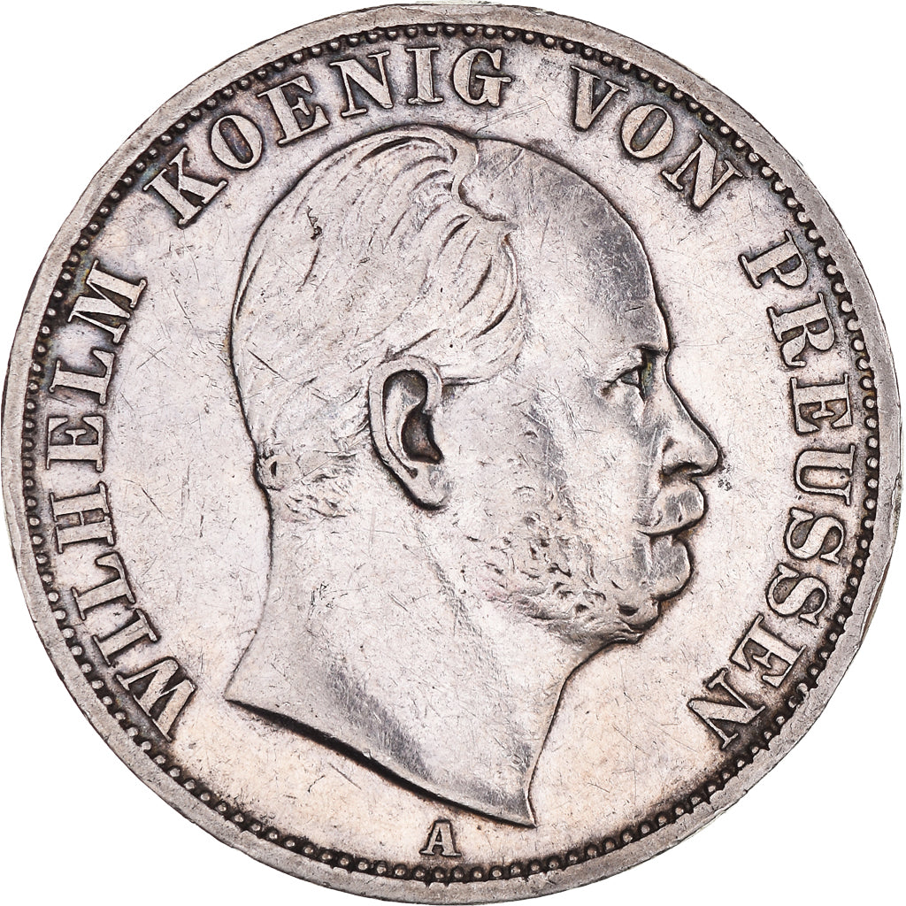 Coin, German States, PRUSSIA, Wilhelm I, Thaler, 1870, Berlin, EF(40-45)