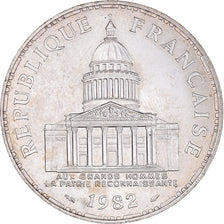Coin, France, Panthéon, 100 Francs, 1982, Paris, AU(55-58), Silver, KM:951.1