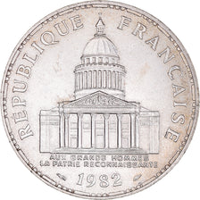 Coin, France, Panthéon, 100 Francs, 1982, Paris, AU(55-58), Silver, KM:951.1