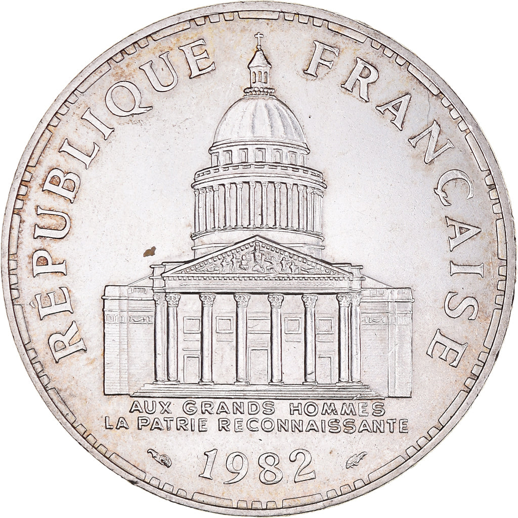 Monnaie, France, Panthéon, 100 Francs, 1982, Paris, SUP, Argent, Gadoury:898