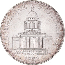 Coin, France, Panthéon, 100 Francs, 1983, Paris, AU(55-58), Silver, KM:951.1