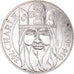 Coin, France, Charlemagne, 100 Francs, 1990, EF(40-45), Silver, KM:982