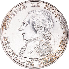 Coin, France, Lafayette, 100 Francs, 1987, EF(40-45), Silver, KM:962
