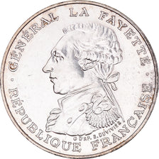 Coin, France, Lafayette, 100 Francs, 1987, AU(50-53), Silver, KM:962