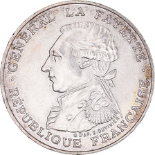 Coin, France, Lafayette, 100 Francs, 1987, AU(55-58), Silver, KM:962