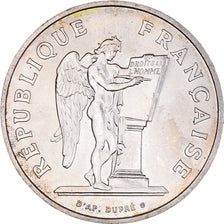 Münze, Frankreich, Droits de l'Homme, 100 Francs, 1989, VZ, Silber, KM:970