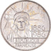 Monnaie, France, Statue de la Liberté, 100 Francs, 1986, SUP, Argent