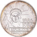 Coin, France, Statue de la Liberté, 100 Francs, 1986, AU(55-58), Silver