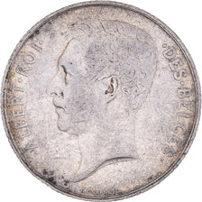Coin, Belgium, Albert I, Franc, 1913, EF(40-45), Silver, KM:72