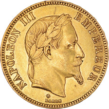 Munten, Frankrijk, Napoleon III, Napoléon III, 100 Francs, 1867, Strasbourg