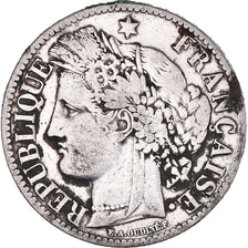 Coin, France, Cérès, 2 Francs, 1887, Paris, VF(30-35), Silver, KM:817.1