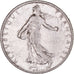 Munten, Frankrijk, Semeuse, 2 Francs, 1918, Paris, PR+, Zilver, KM:845.1