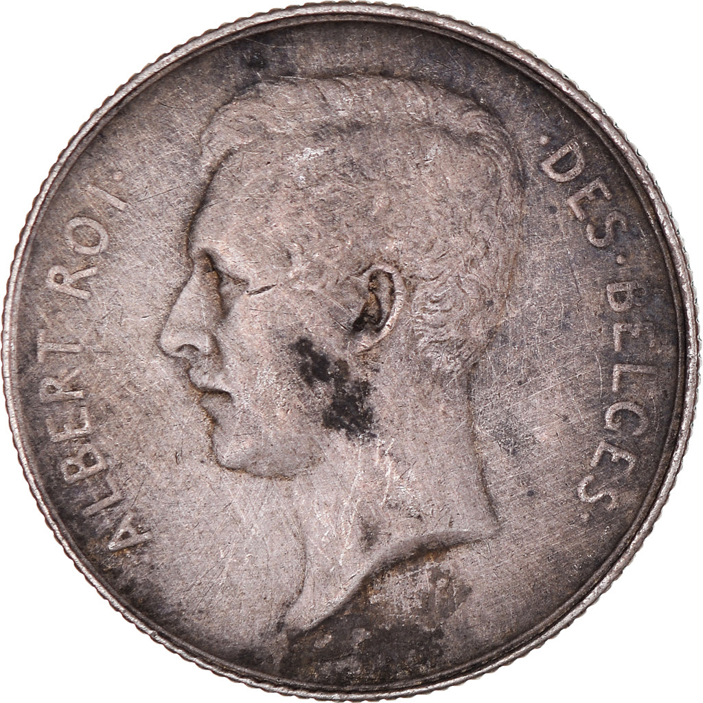 Coin, Belgium, 2 Francs, 2 Frank, 1912, EF(40-45), Silver, KM:74