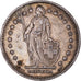 Coin, Switzerland, 2 Francs, 1920, Bern, EF(40-45), Silver, KM:21