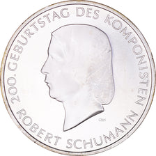 GERMANY - FEDERAL REPUBLIC, 10 Euro, Robert Schumann, 2010, Hambourg, BE