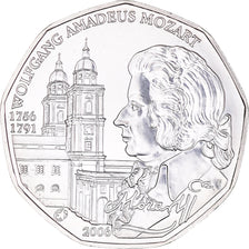 Austria, 5 Euro, Austrian EU Presidency, 2006, Vienna, MS(65-70), Silver