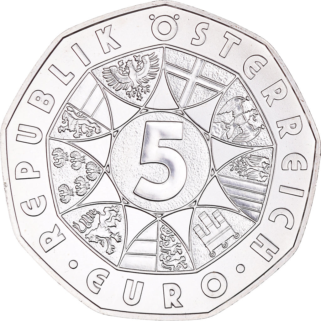 Austria, 5 Euro, Mozart, 2006, Vienna, MS(64), Silver, KM:3131